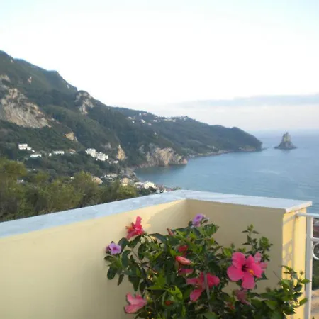Natalia B With Panoramic Sea Views Of Agios Gordios Bay Apartment