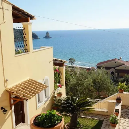Natalia B With Panoramic Sea Views Of Agios Gordios Bay Apartment